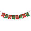 3M Christmas Banners Hanging Santa Claus Banner Snowman Elk Flag Xmas Trees Banners Decor 2021 Merry Christmas Navidad New Year